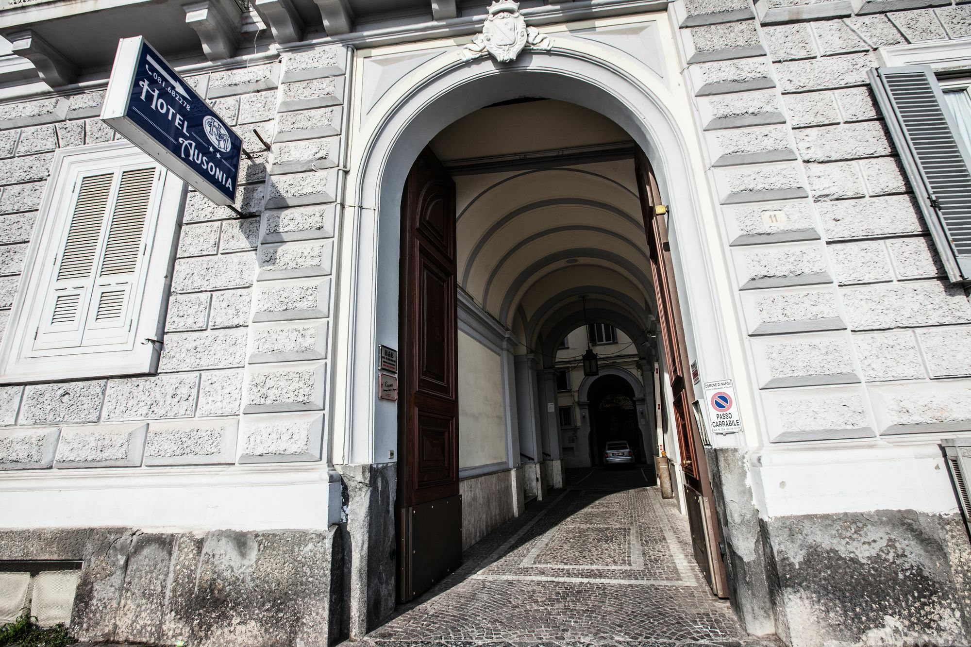 Hotel Ausonia Napoli Eksteriør billede